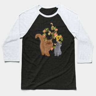 Cute fantasy kitten Baseball T-Shirt